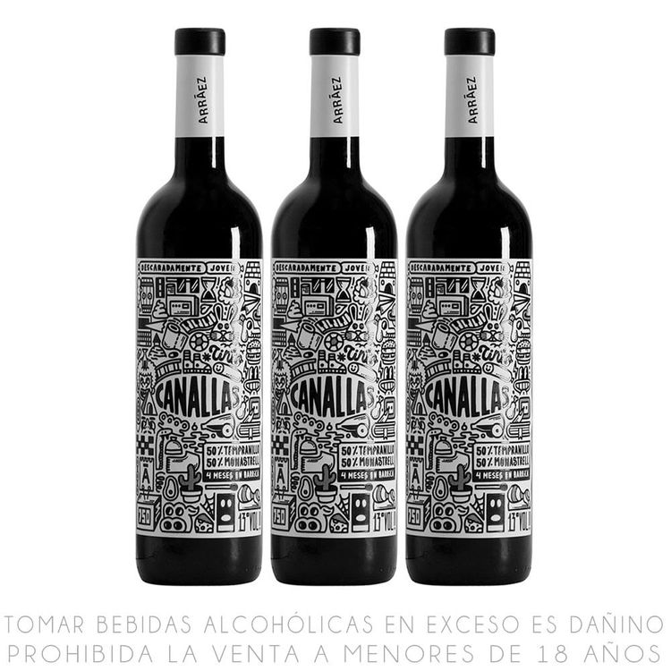 Tripack-Vino-Tinto-Blend-Canallas-Botella-750ml-1-351676976
