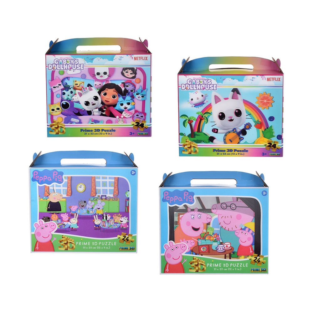 Rompecabezas 3D 24 Piezas Preescolar