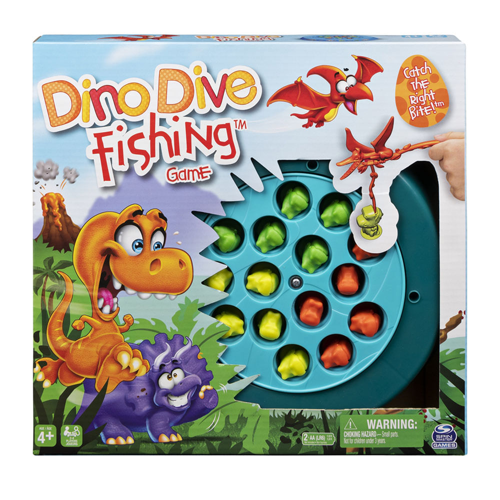 Juego Pesca Dinosaurios Spin Master Game