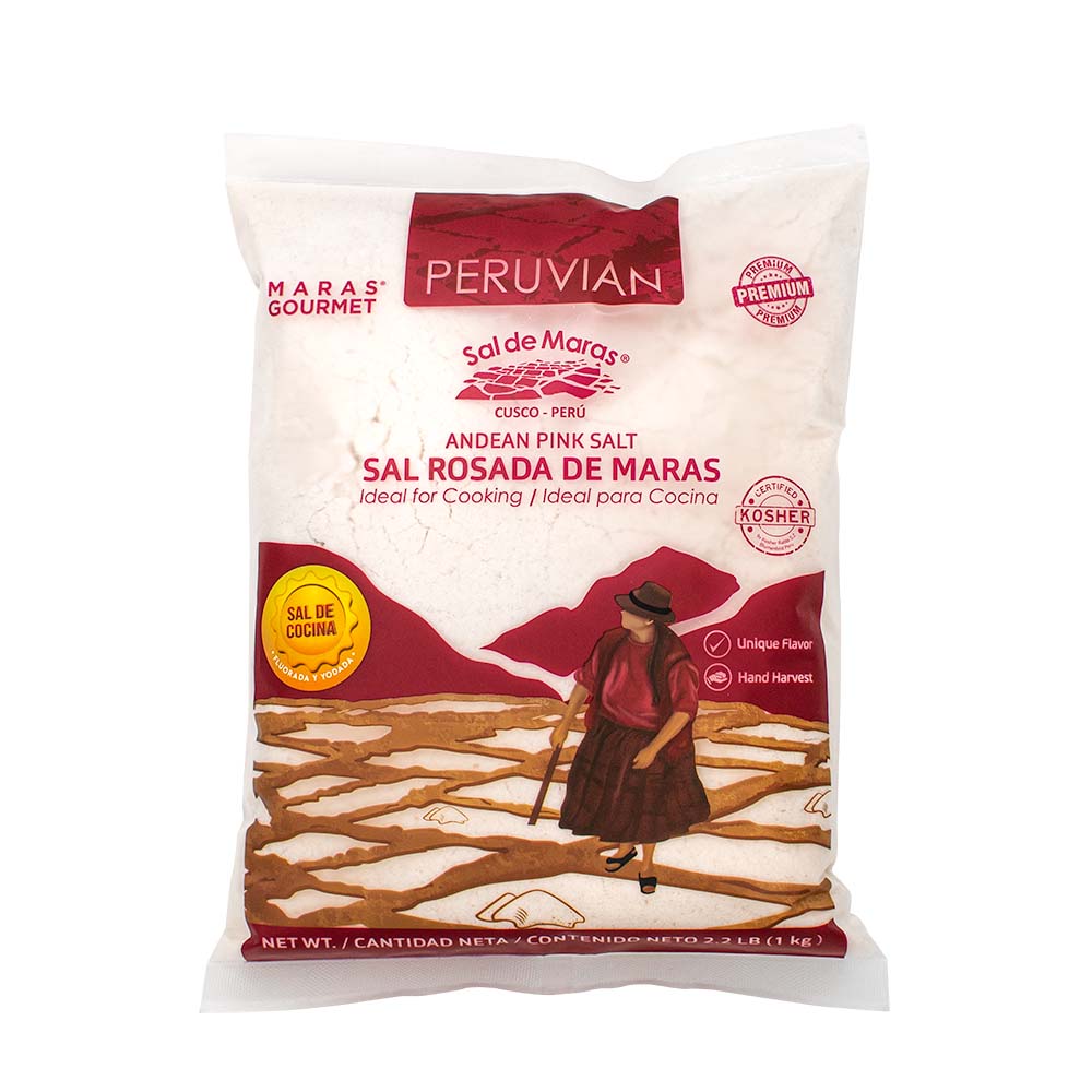 Sal Rosada de Maras Maras Gourmet 1kg