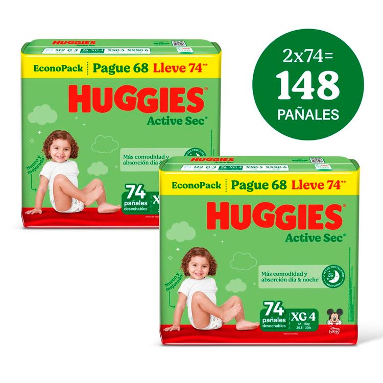 Twopack-Pa-ales-para-Beb-Huggies-Active-Sec-Talla-XG-74un-1-351675445