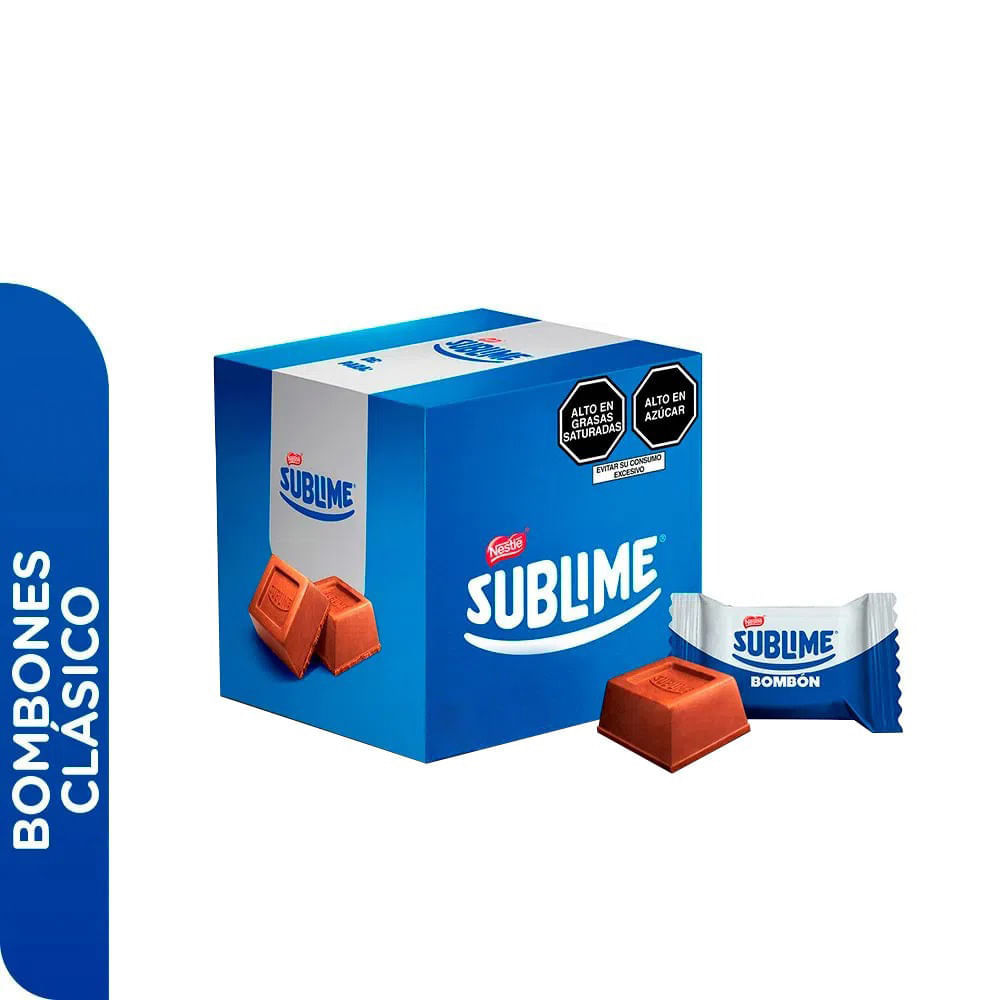 Bombones con Relleno de Maní Sublime 16un