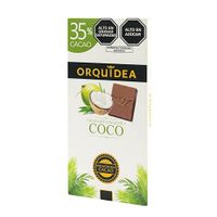Chocolate con Leche y Coco Orquídea 85g