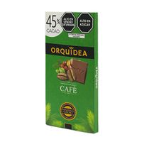 Chocolate con Leche y Café Moka Orquídea 85g