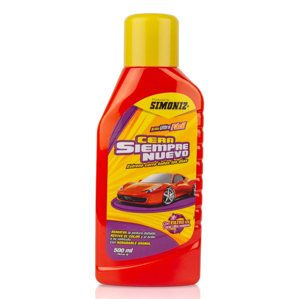 Cera Líquida para Autos Simoniz Siempre Nuevo 500ml