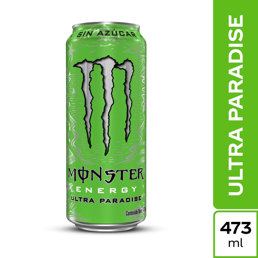 Bebida Energizante Monster Ultra Paradise Lata 473ml