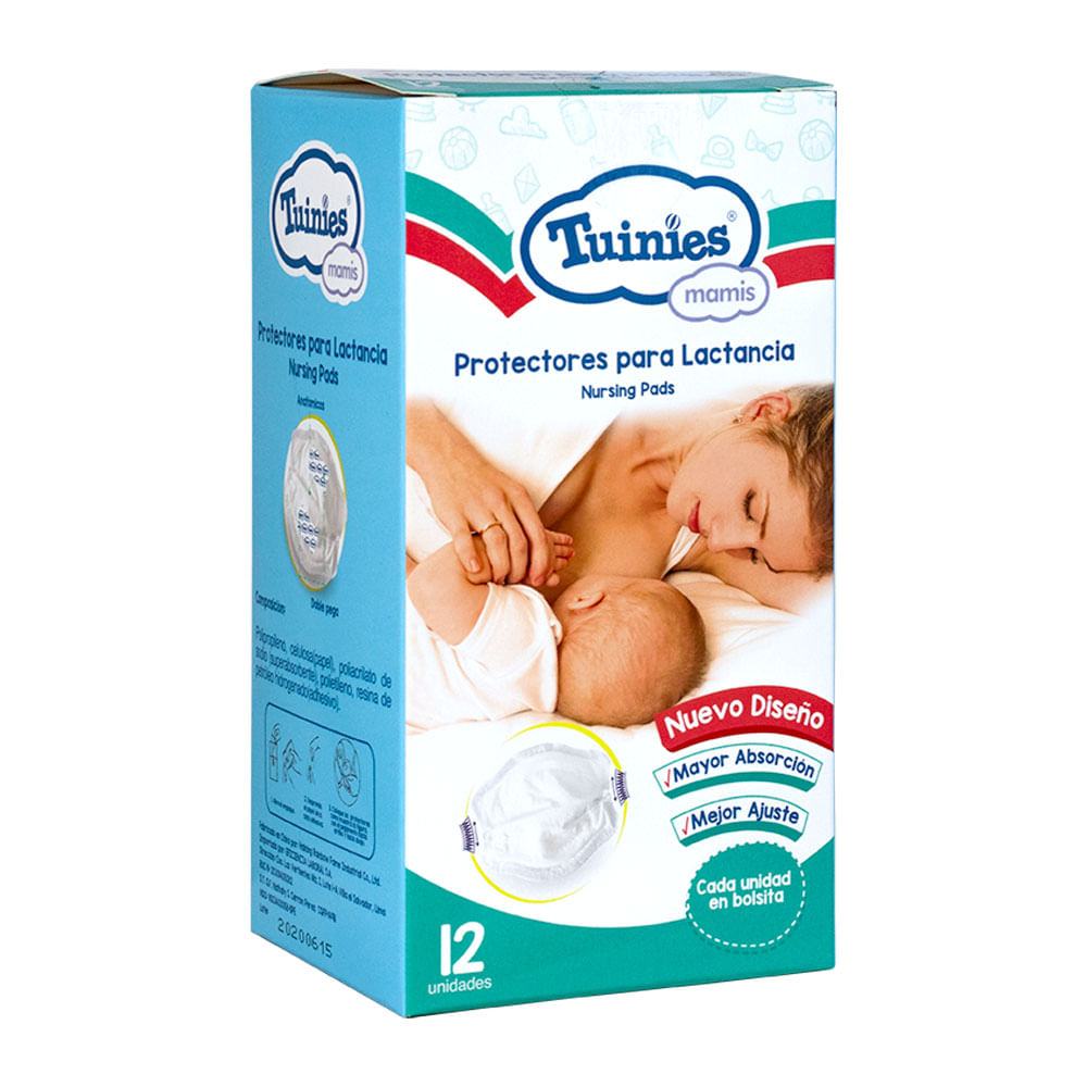 Protectores para Lactancia Tuinies 12un