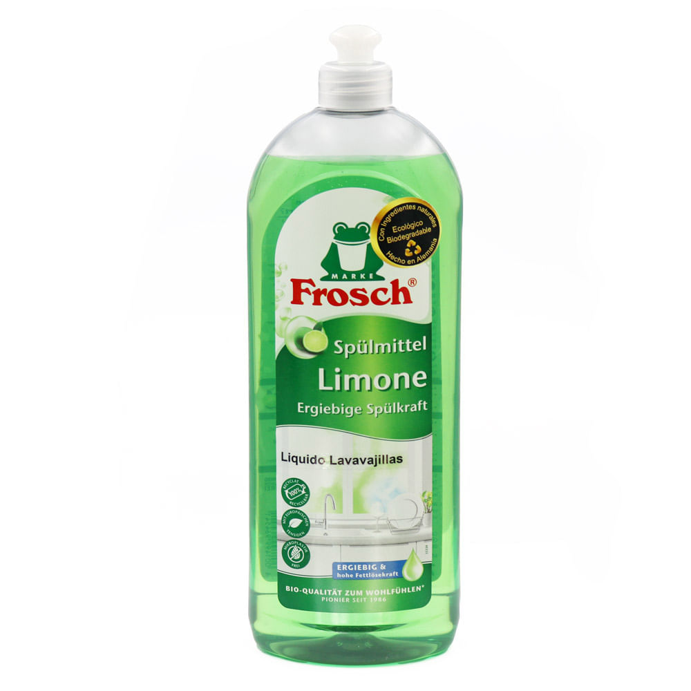 Lavavajillas Líquido Frosch Limón 750ml