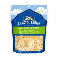 Mix de Quesos 4 Mexican Crystal Farms Rallado 198g