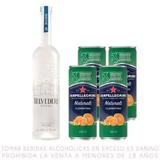 Vodka-Belvedere-750ml-Bebida-Sanpellegrino-Clementina-330ml-4un-1-351677795