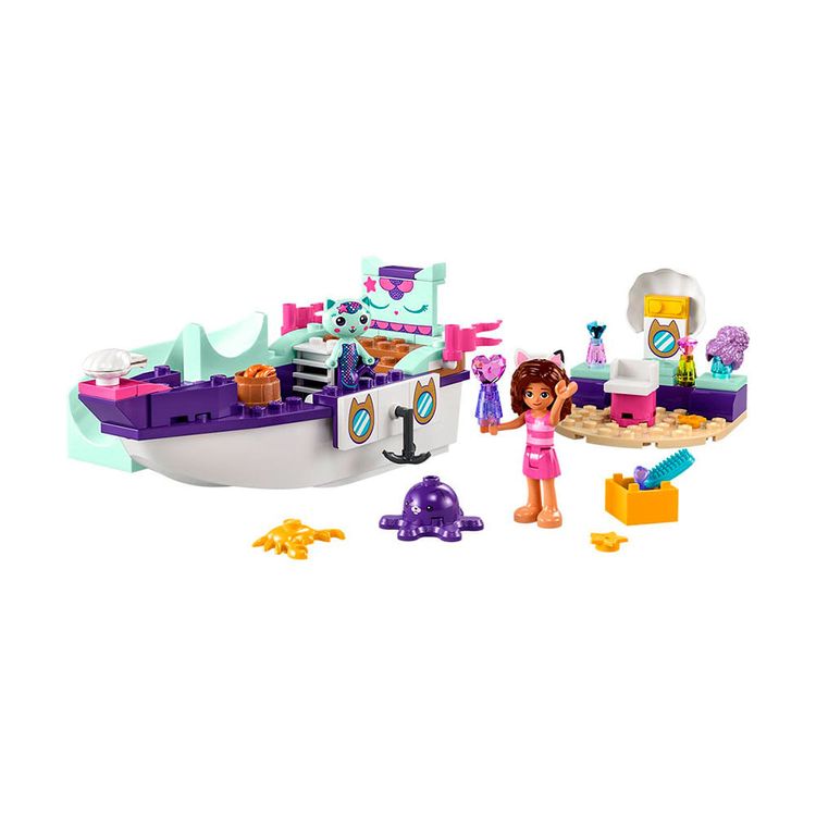 Juego-de-Bloques-Lego-Gabby-s-Dollhouse-Barco-Spa-88-Piezas-1-351657650