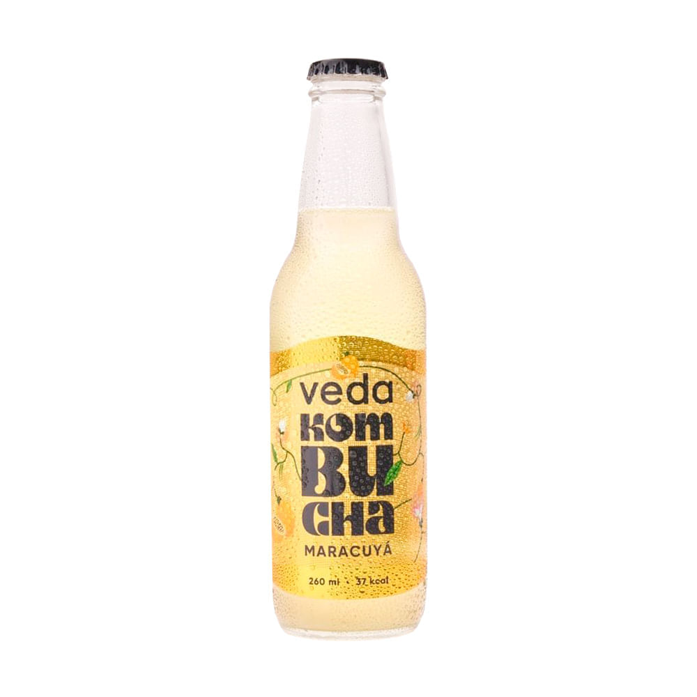 Kombucha Veda Maracuyá Botella 260ml