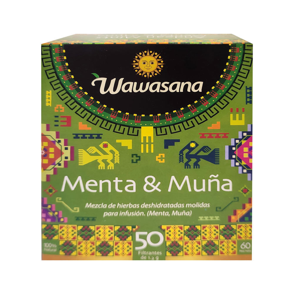 Infusión de Menta y Muña Wawasana 50un