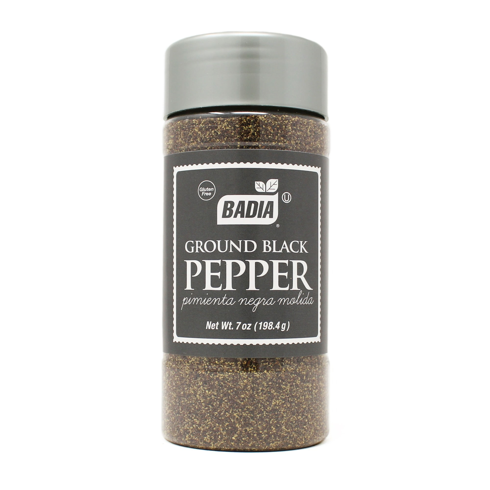 Pimienta Negra Molida Badia Frasco 7 Onzas