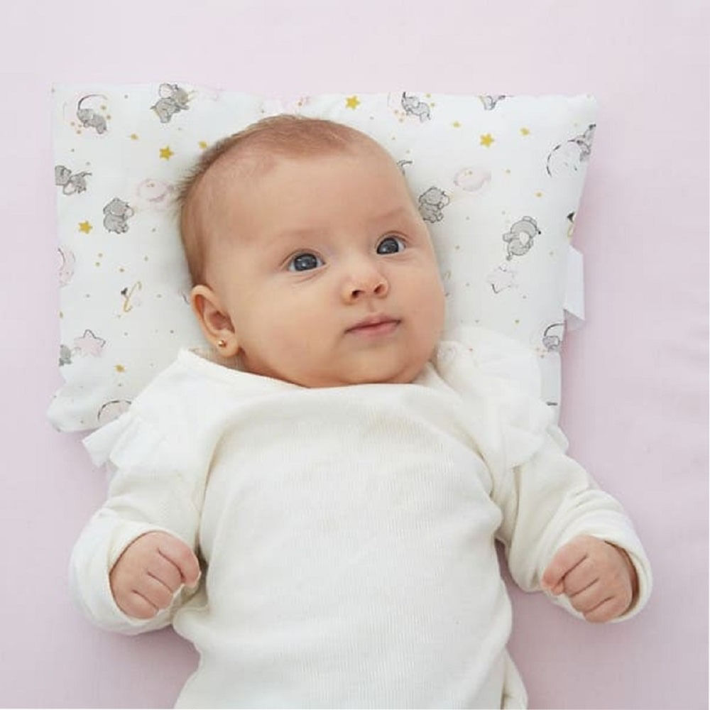 Almohadita Anti Cabeza Plana Maternelle Elefante