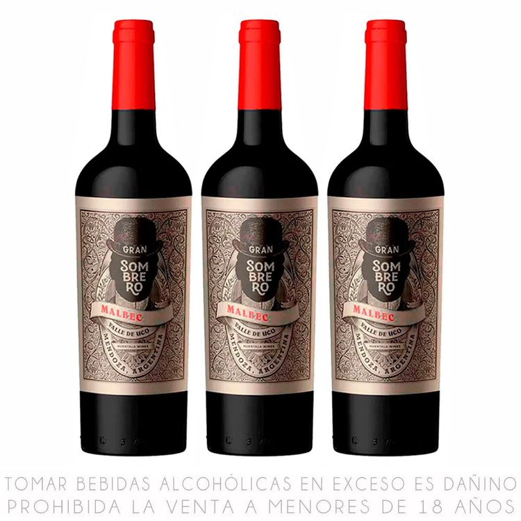 Tripack-Vino-Tinto-Malbec-Gran-Sombrero-Gran-Reserva-Botella-750ml-1-351678172