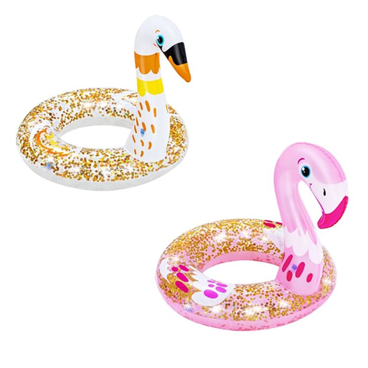 Flotador-Inflable-Bestway-Aro-61cm-Cisne-Glitter-Surtido-1-274250295