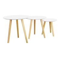 Set Mesas M+Design Grape Blancas