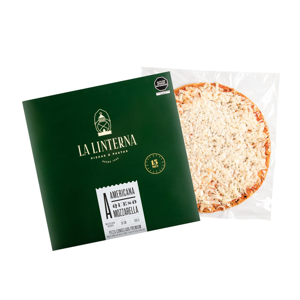 Pizza Congelada La Linterna Americana