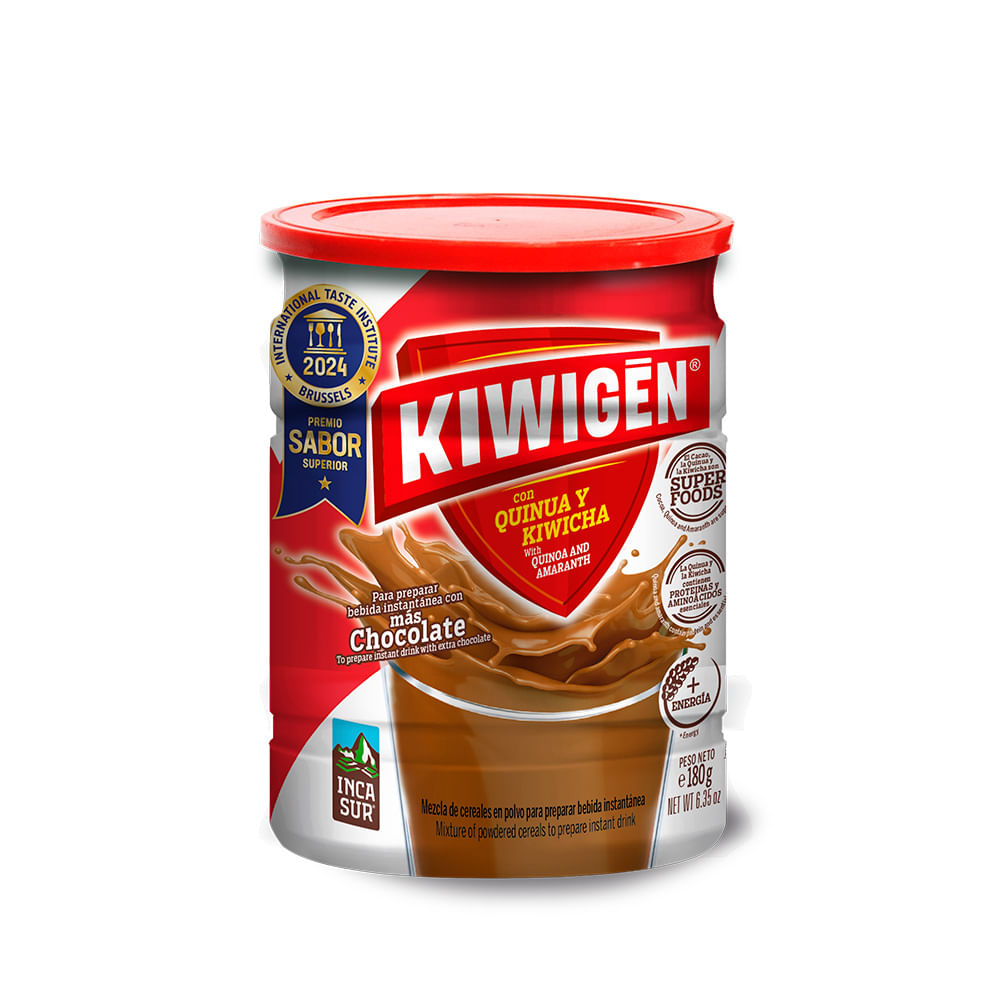 Bebida Instantánea en Polvo Kiwigen Sabor Chocolate 180g
