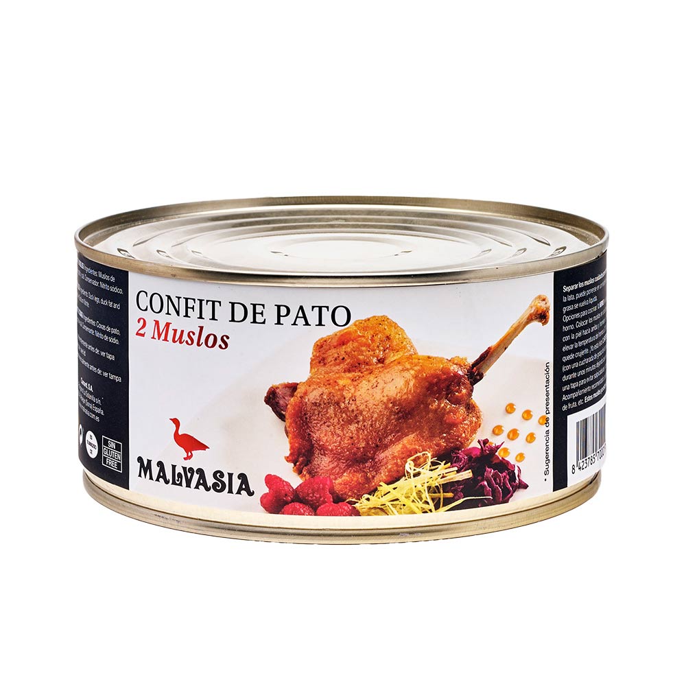 Confit de Pato Malvasia 2 Muslos