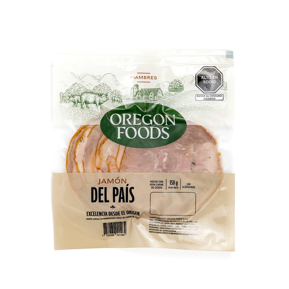 Jamón del País Oregon Foods 150g
