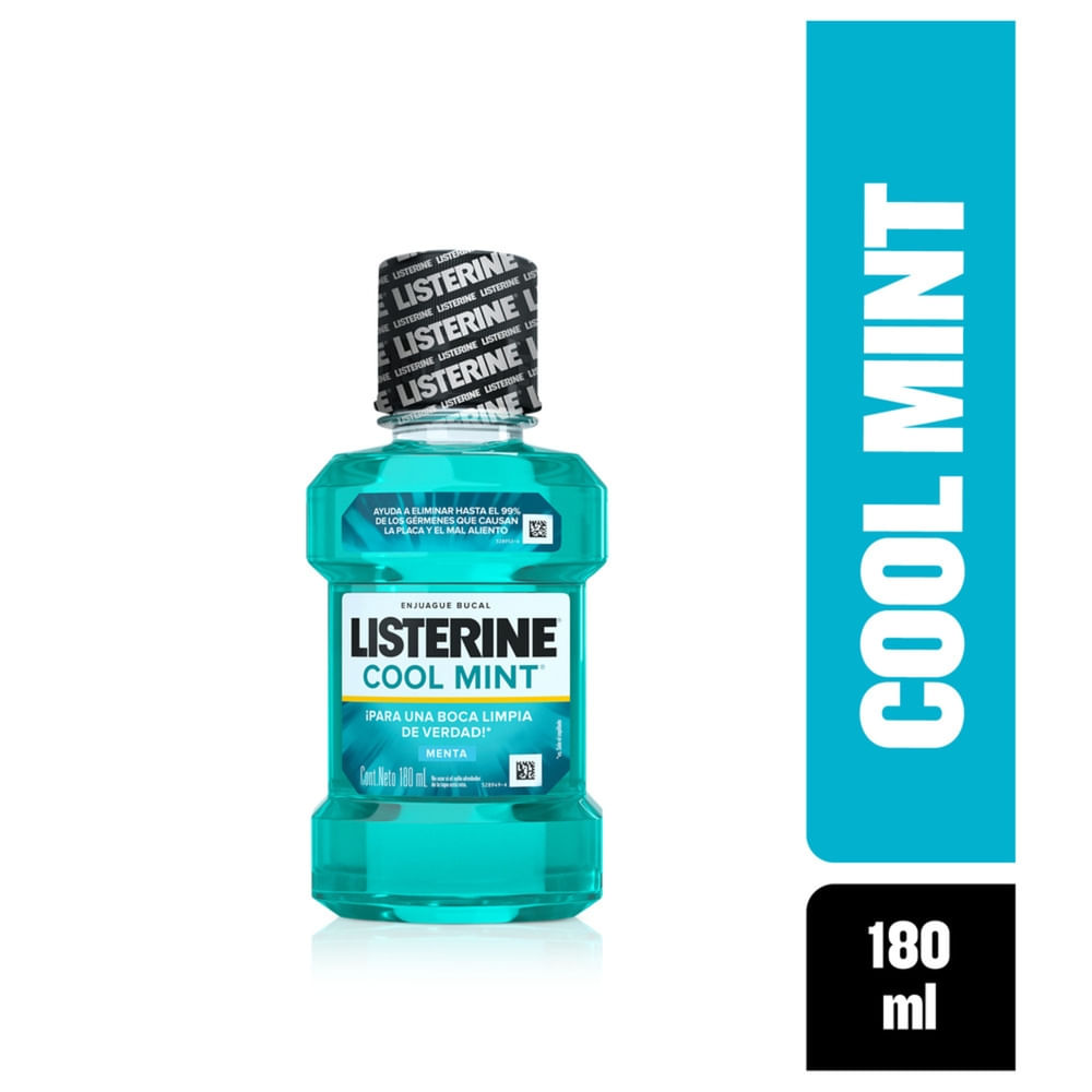 Enjuague Bucal Listerine Cool Mint 180ml