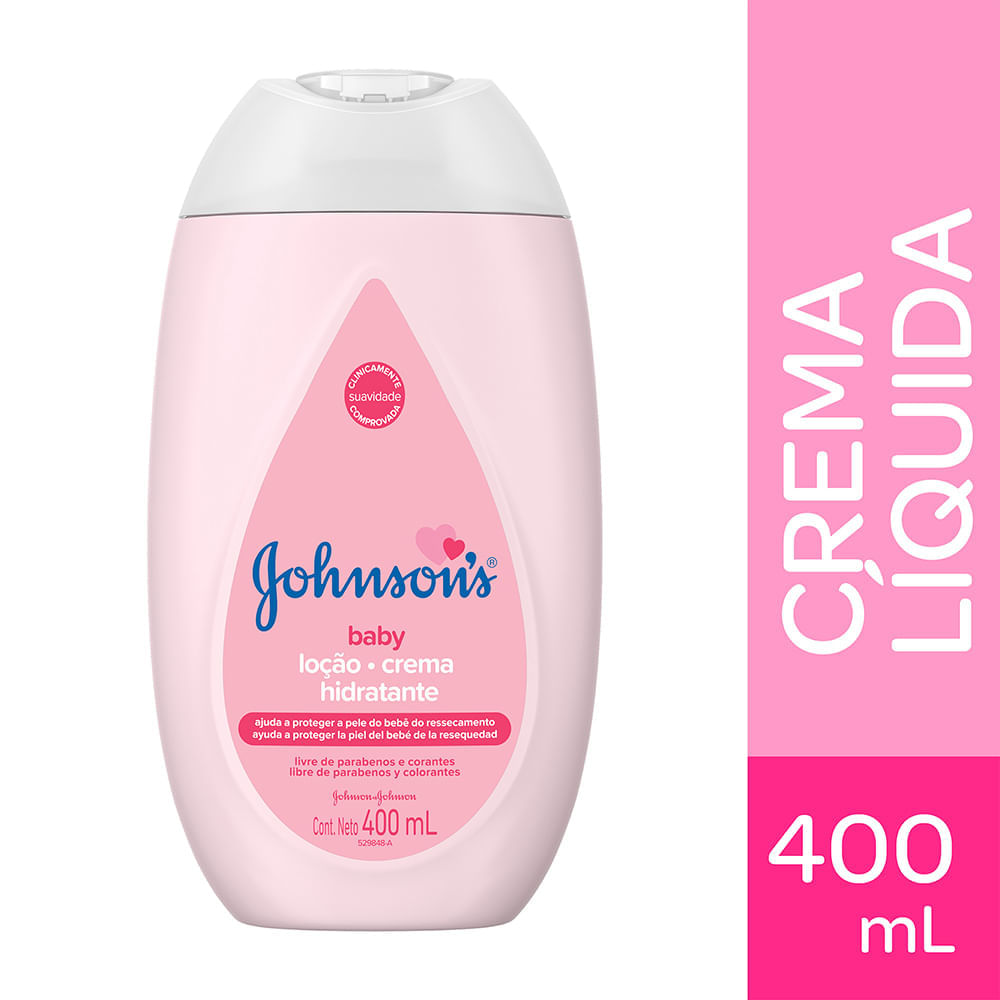 Crema Hidratante Johnson's Baby Original 400ml