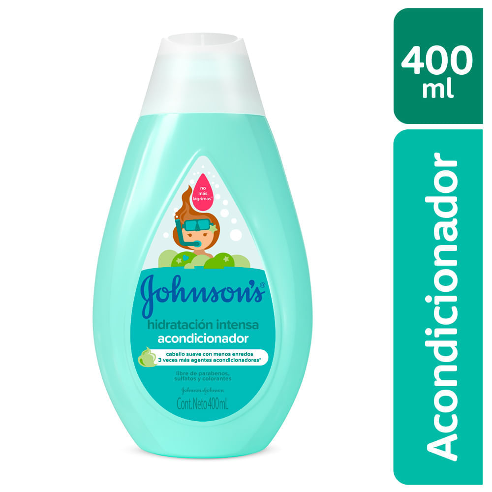 Acondicionador para Bebé Johnson's Baby Hidratación Intensa 400ml