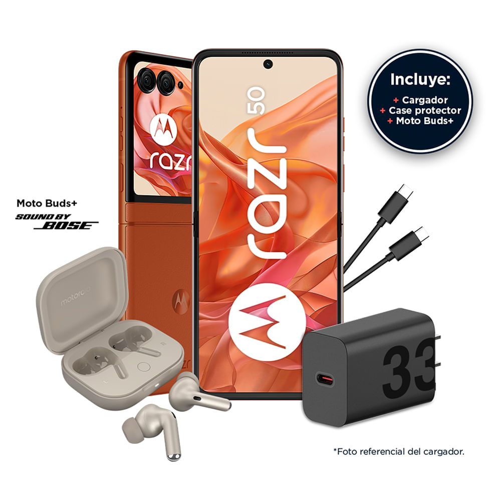 Smartphone  Motorola Razr 50 5G 512Gb+12Gb Naranja