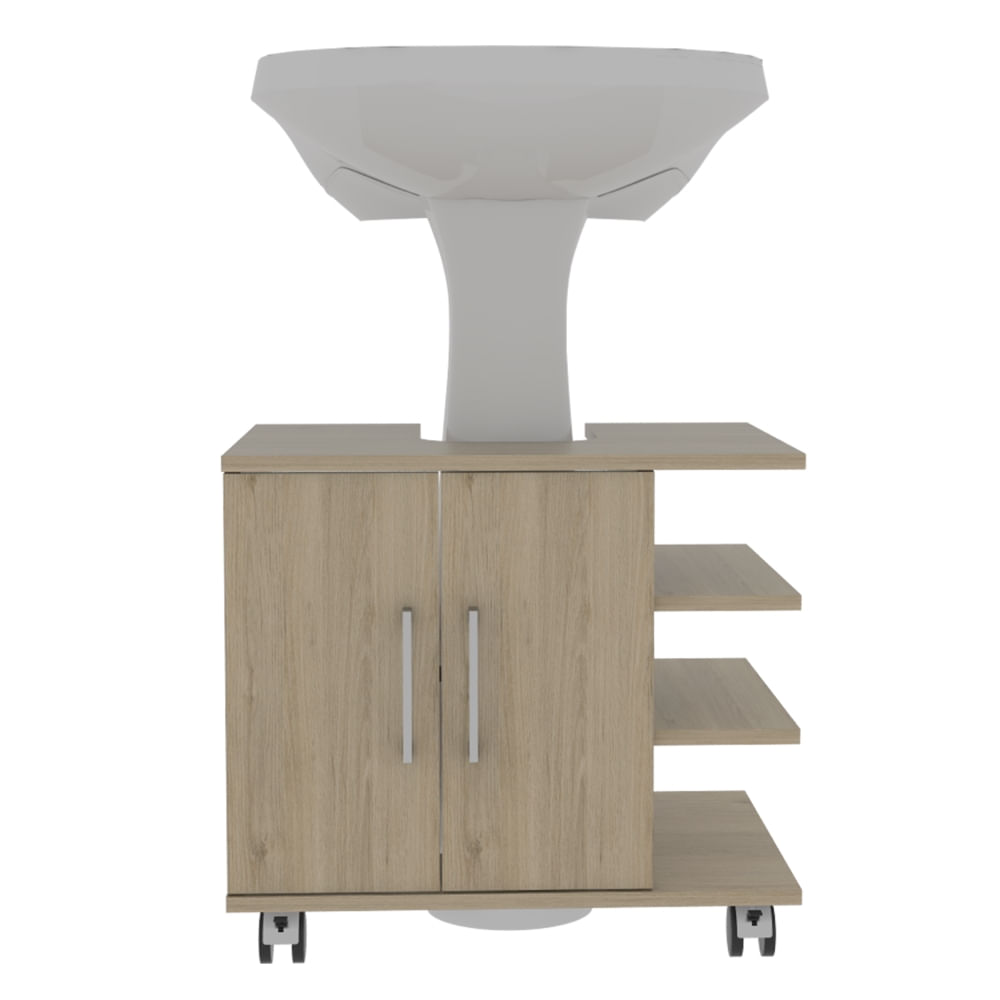 Mueble Tuhome para Lavamanos Bath 300 Rovere Blanco
