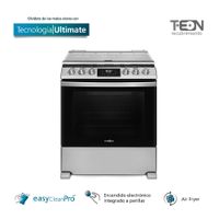 Cocina Piso a Gas 76cm Inox Mabe Emh7614Datmss0