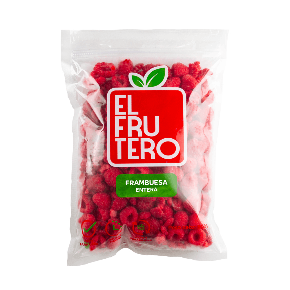 Frambuesa Congelada El Frutero 500g