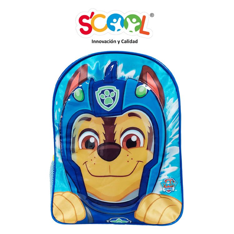 Mochila-Scool-Ranger-Kids-Tela-Pvc-Paw-Patrol-Chase-1-351682977