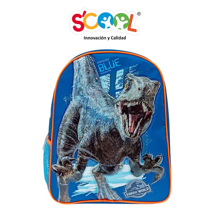 Mochila-Scool-Ranger-Kids-Tela-Pvc-Jurassic-Blue-1-351682979