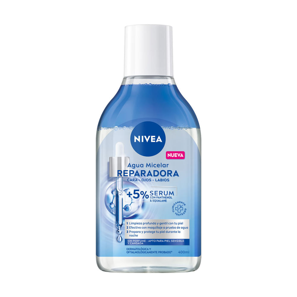 Agua Micelar Reparadora Nivea 400ml