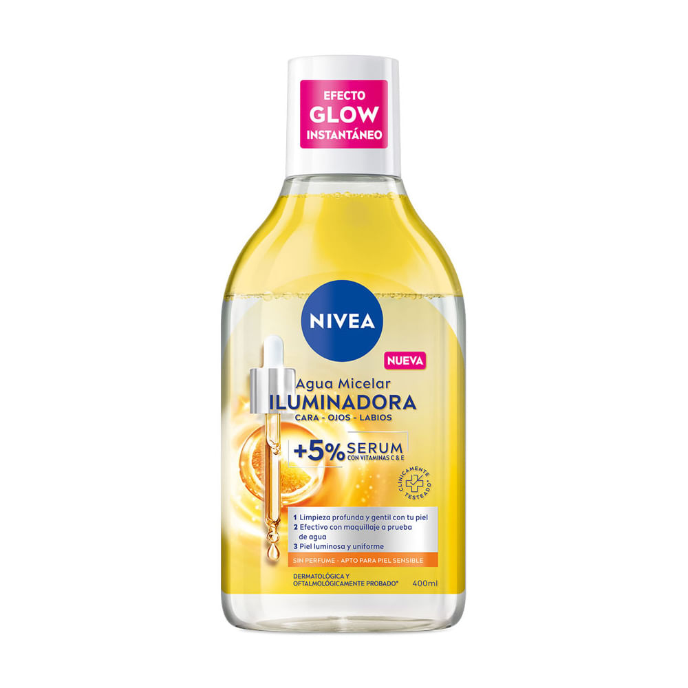 Agua Micelar Iluminadora Nivea 400ml