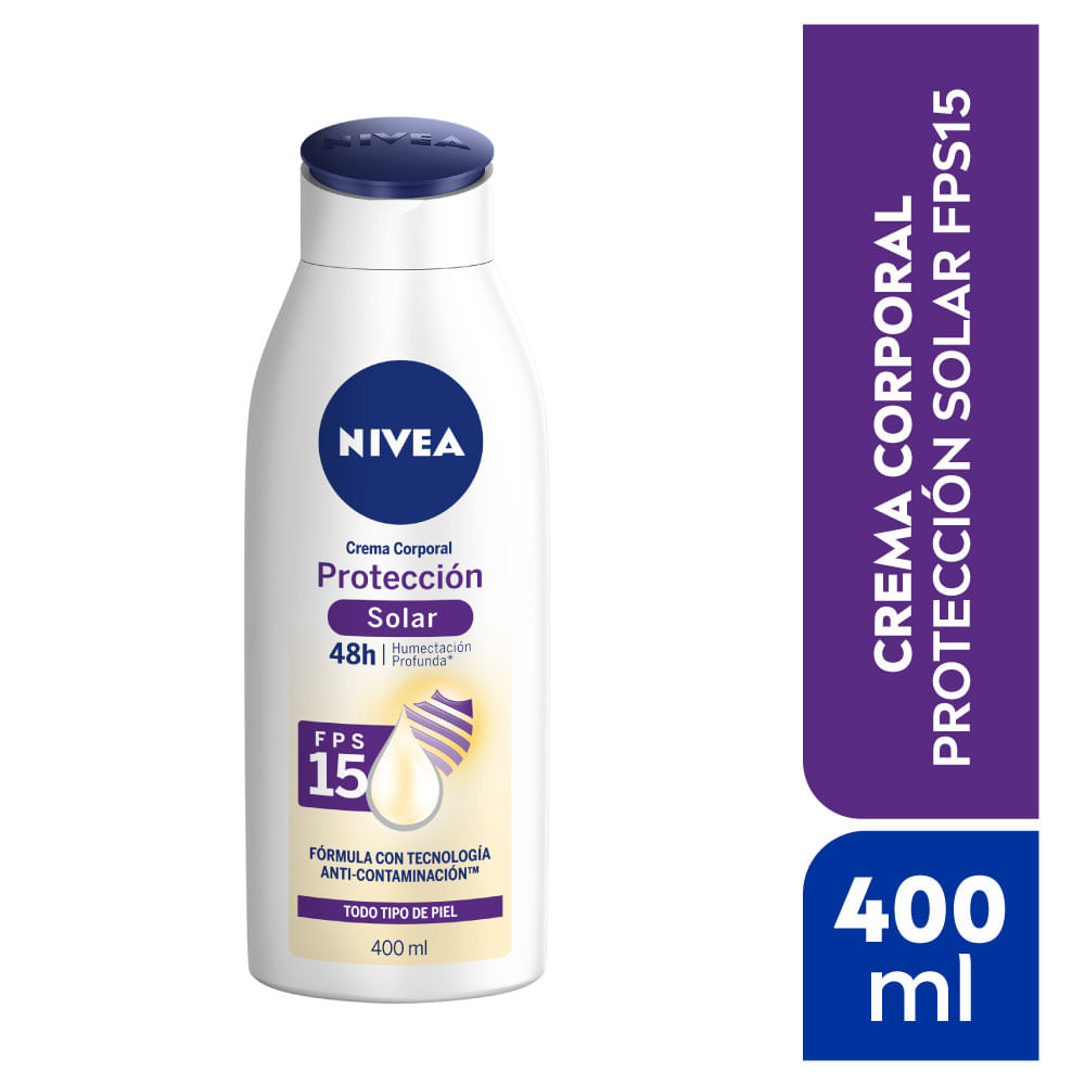 Crema Corporal con Protección UV Nivea 400ml