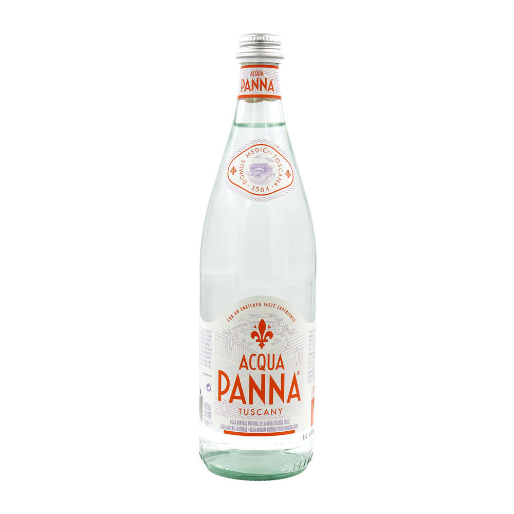Agua Mineral Acqua Panna Botella 750ml