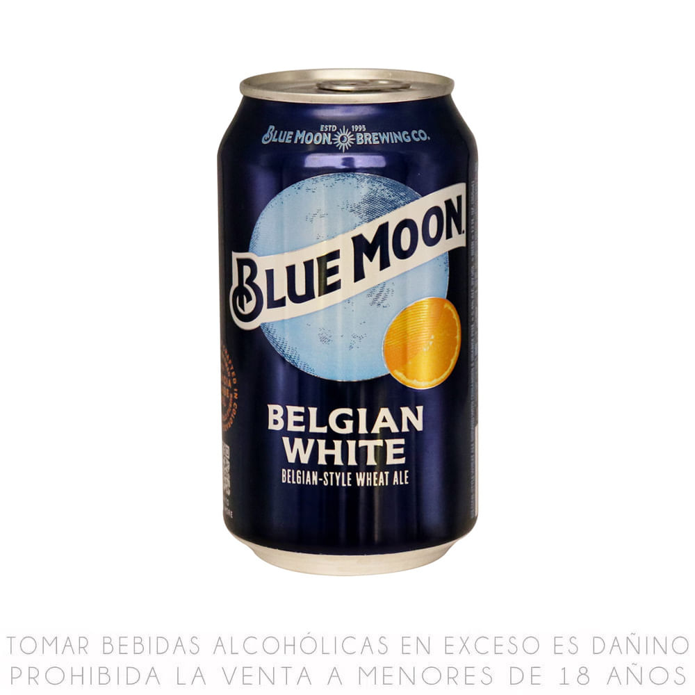 Cerveza Blue Moon Belgian White Lata 355ml
