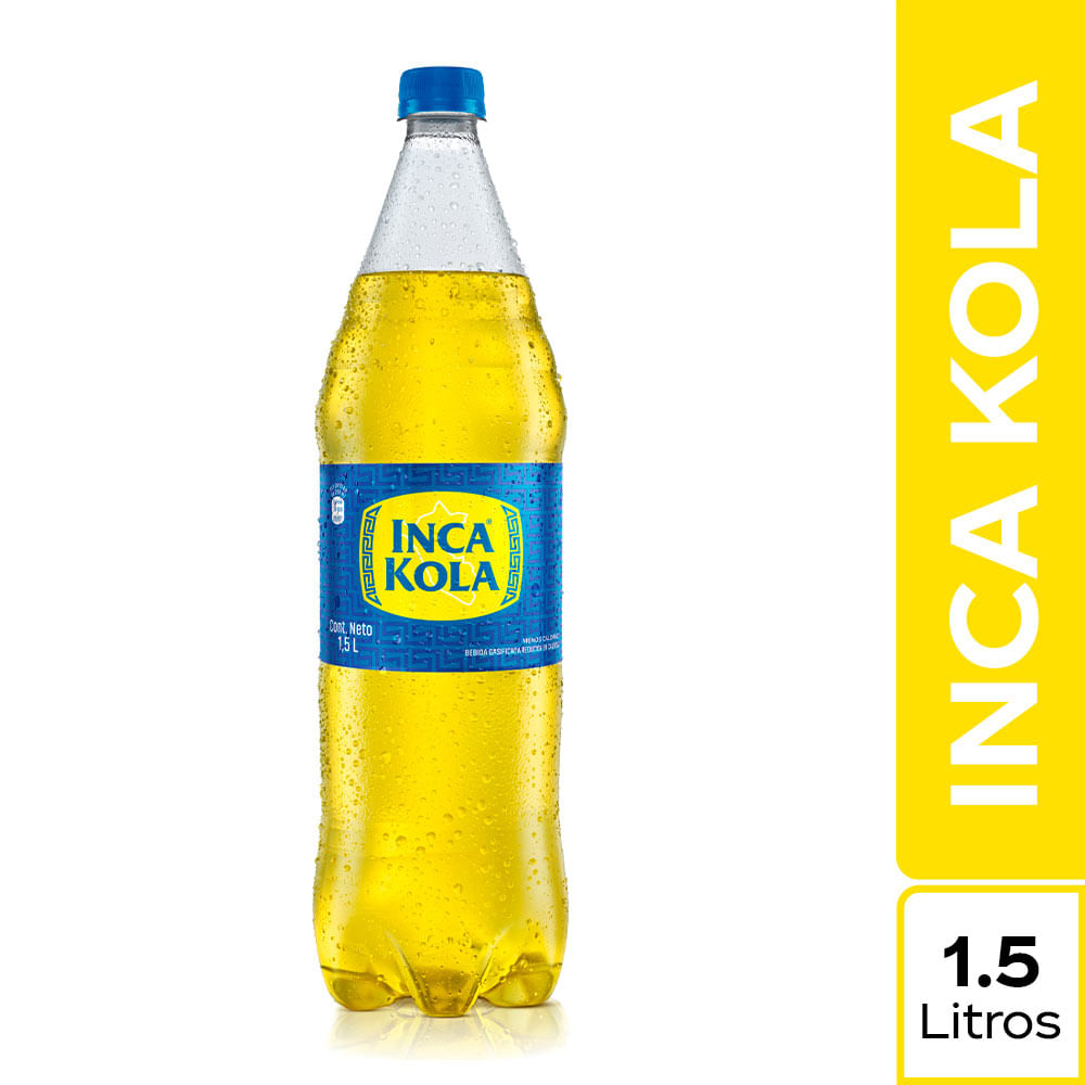 Gaseosa Inca Kola Botella 1.5L