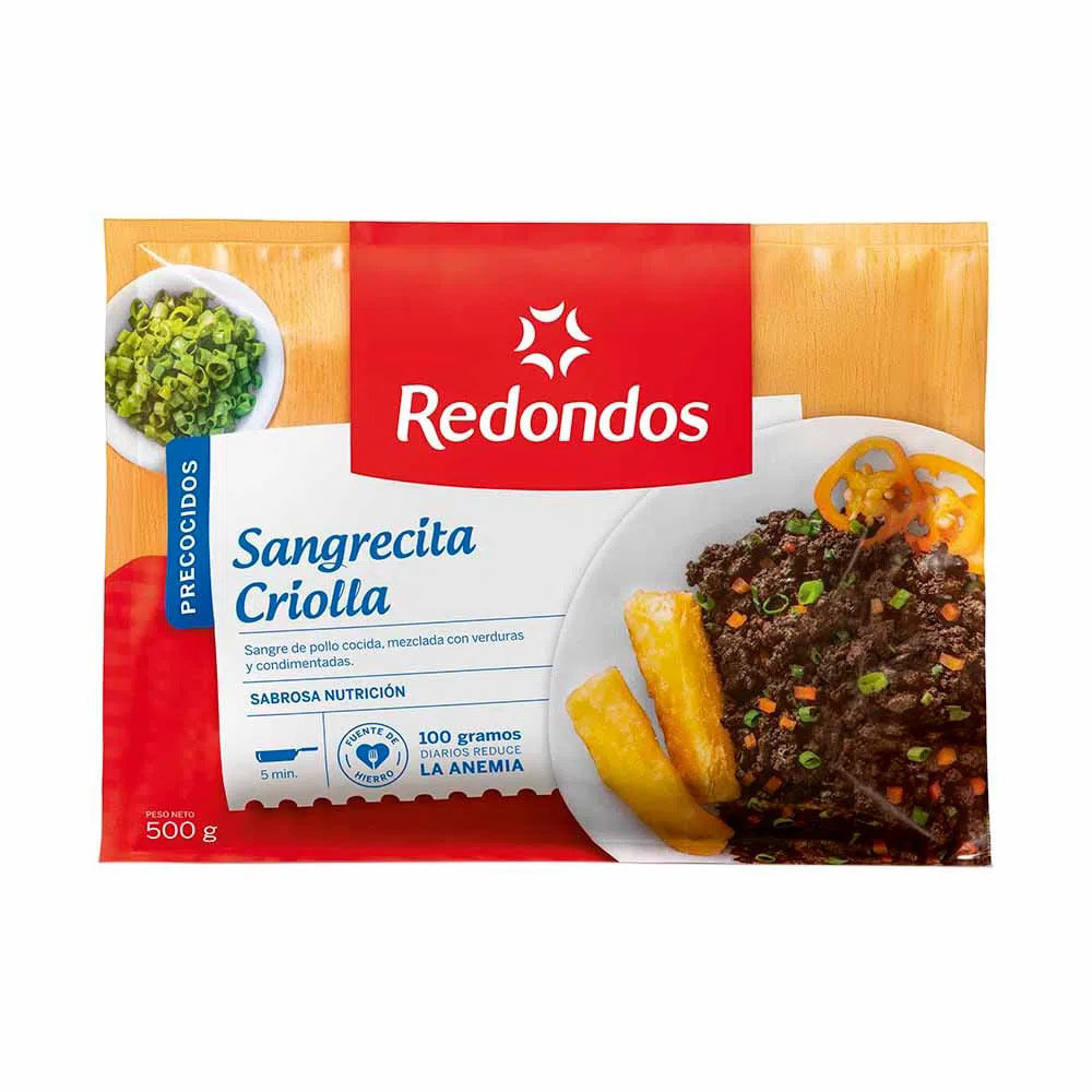 Sangrecita Criolla Rendondos 500g