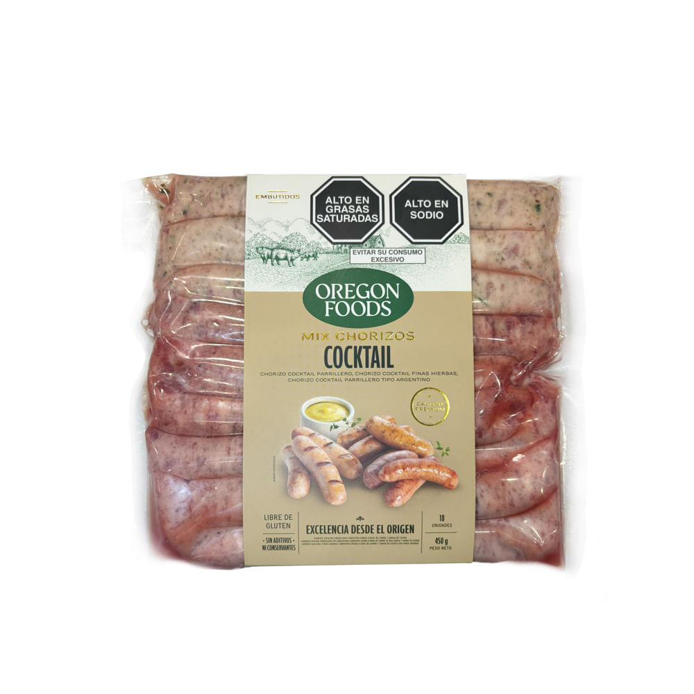 Mix de Chorizos Cocktail Oregon Foods 450g