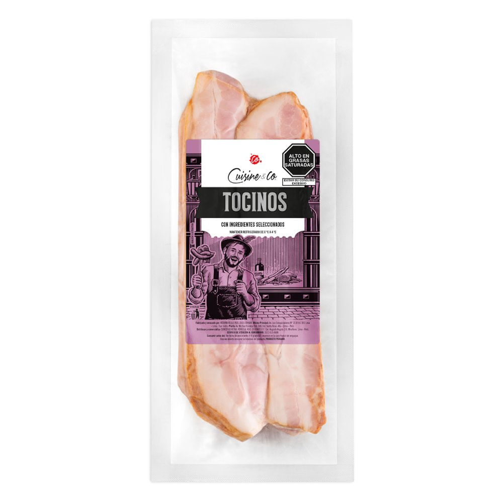 Tocino Natural Ahumado Cuisine & Co 200g