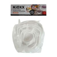 Set 6 Tapas Kioxx Reutilizable Cir de Sili