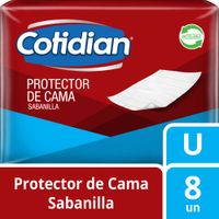 Protector Desechable para Cama Cotidian Paquete 8 unid