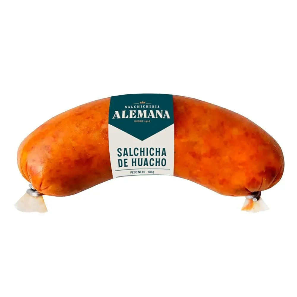 Salchicha de Huacho Salchichería Alemanda 150g