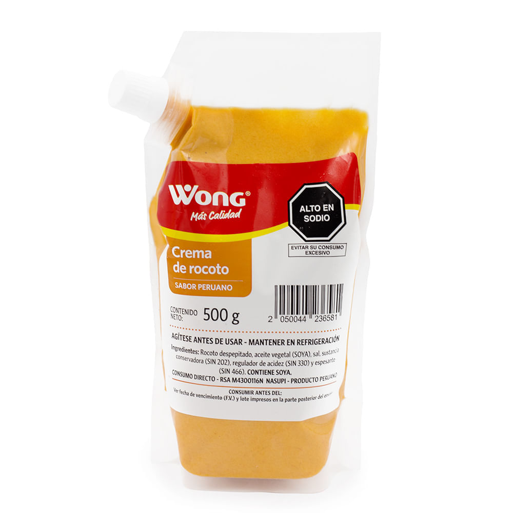 Crema de Rocoto Wong 500g
