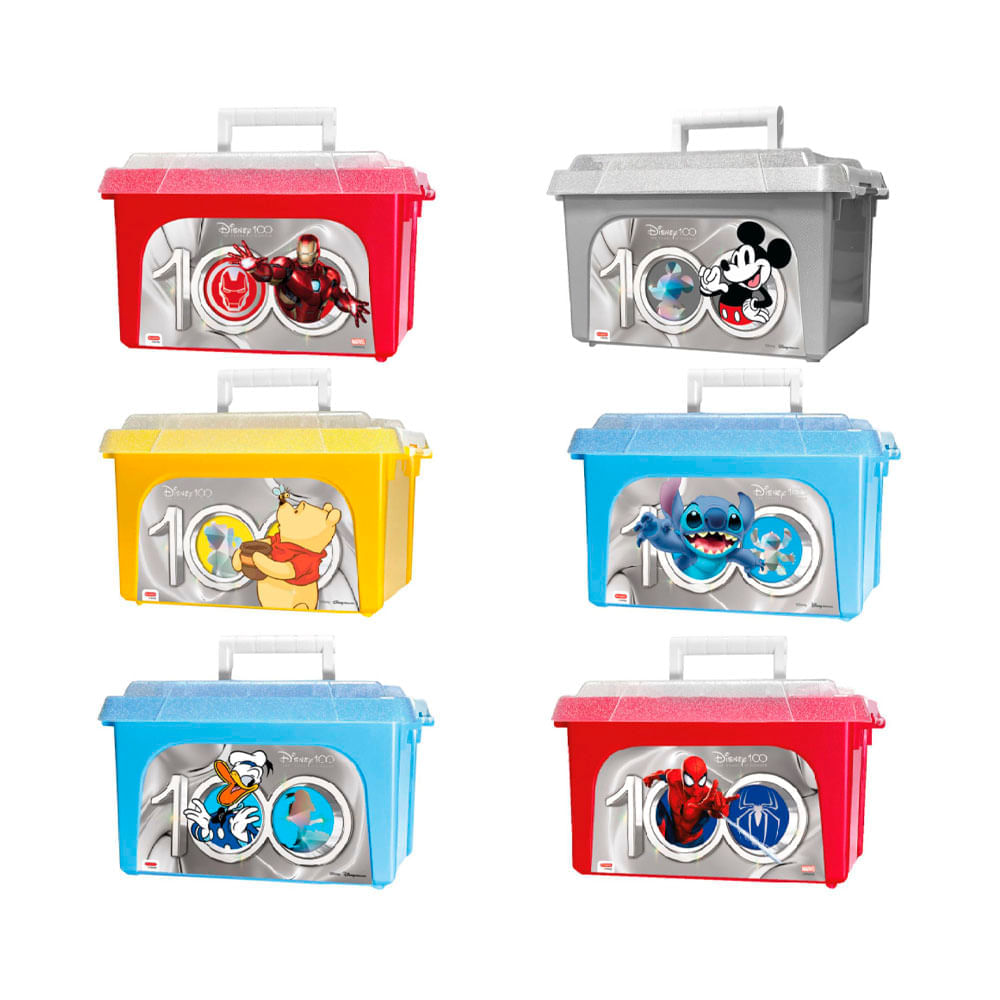 Caja Organizadora Duraplast Optimus Disney100 B 6L Surtido