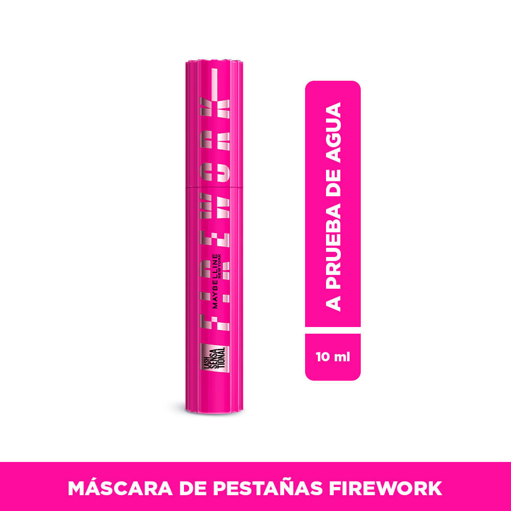 Máscara de Pestañas Maybelline Firework Lavable 10ml